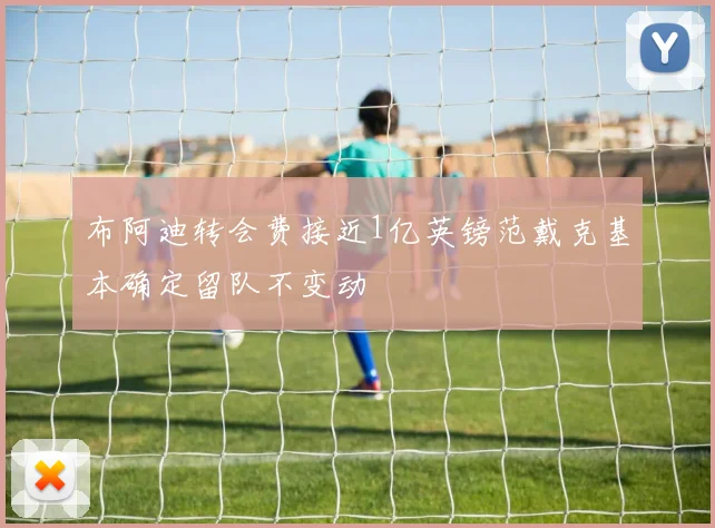 布阿迪转会费接近1亿英镑范戴克基本确定留队不变动